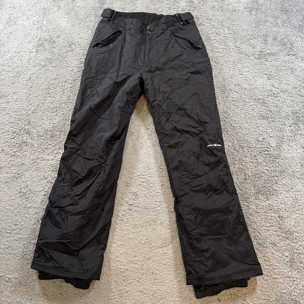 Outdoor Gear Mens L Snow Pants Black Insulated Ski Snowboard Winter